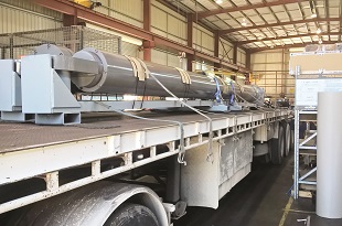 Luffing Cylinders for Raw Sugar Exporter