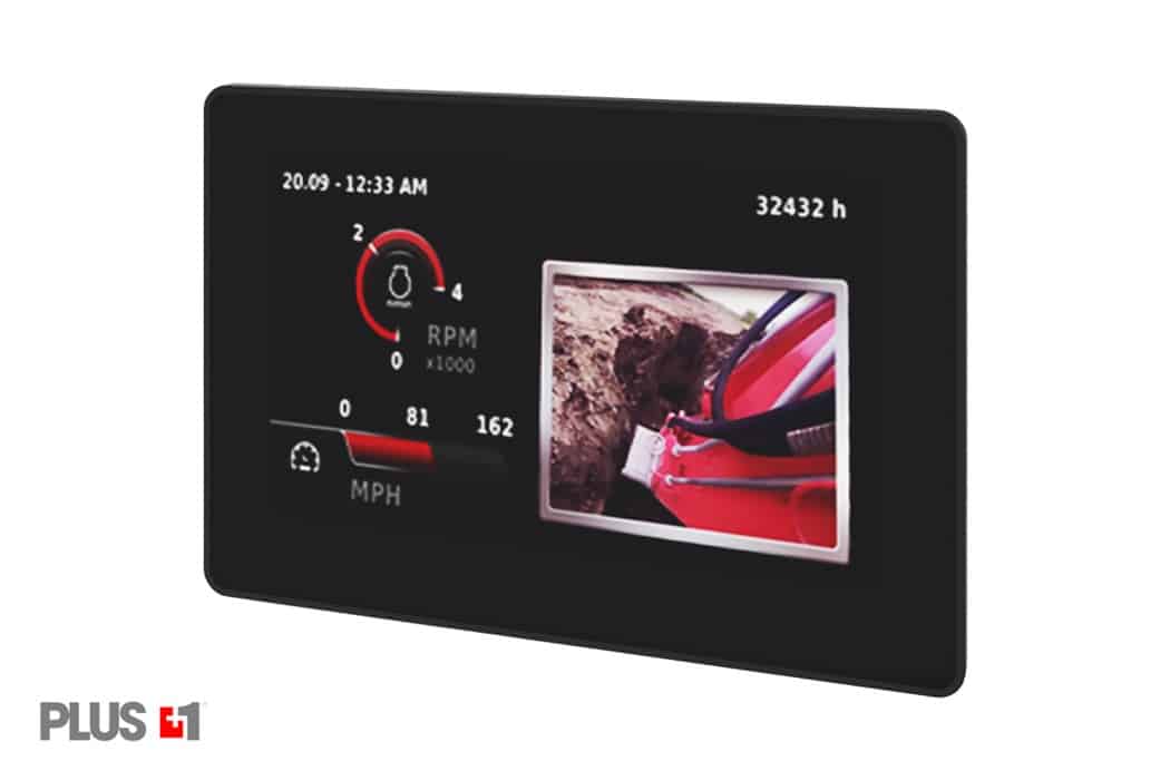 Precision Machine Control with Danfoss Plus+1 HMI (Human-Machine Interface) Displays